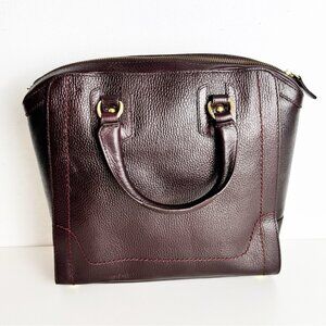 New Poon Leather top handle bag